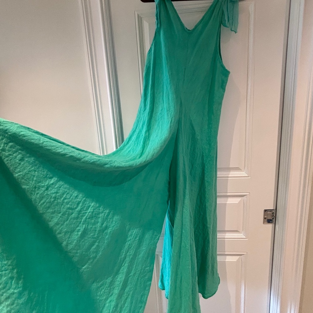 Gorgeous Linen/silk Palazzo jumper